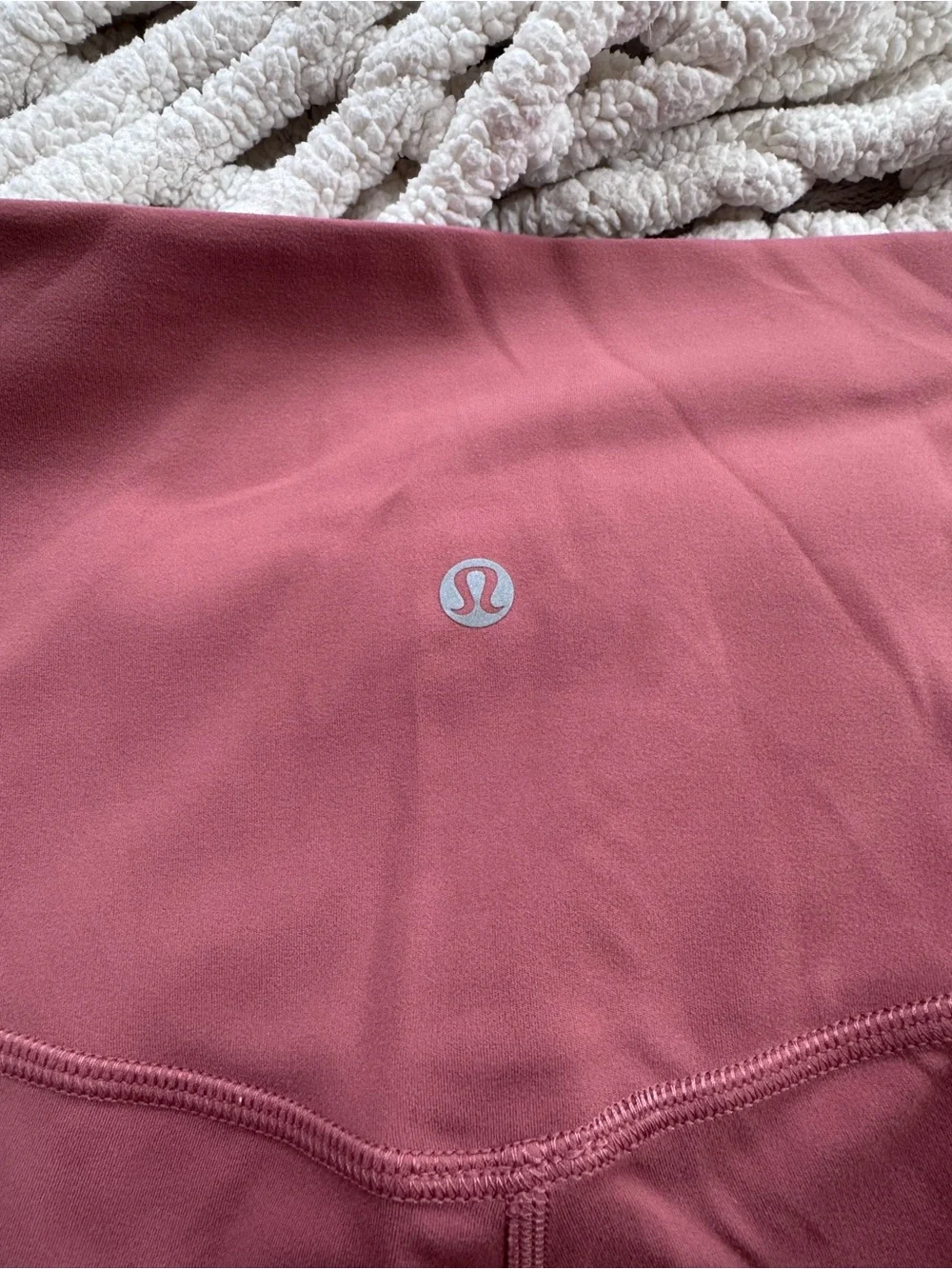 lululemon athletica Align Bike Shorts in Rose